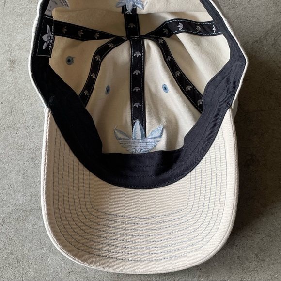 Adidas Originals Embroidered Logo Washed Blue Adjustable Metal/Brass Clasp Hat - Picture 5 of 7